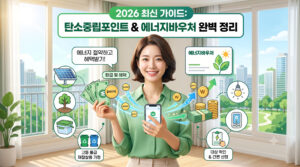 2026년 최신 가이드: 탄소중립포인트 & 에너지바우처