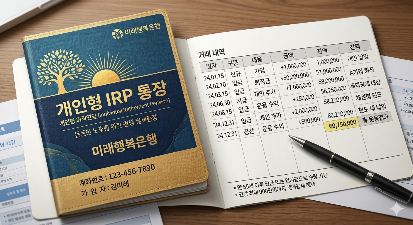 2026년 필수 재테크! IRP통장
