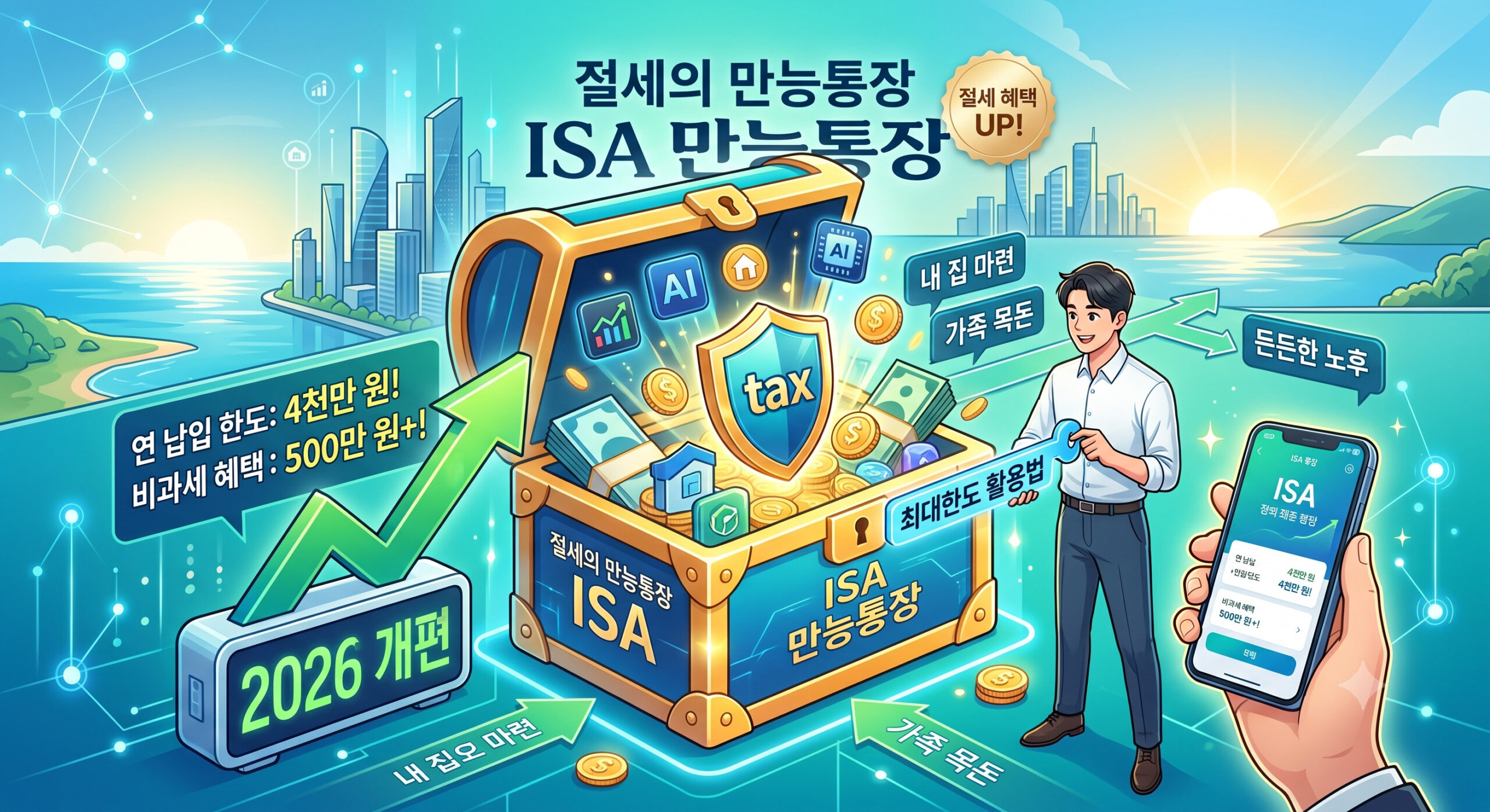 2026년 ISA통장 혜택 및 활용법 알아보기