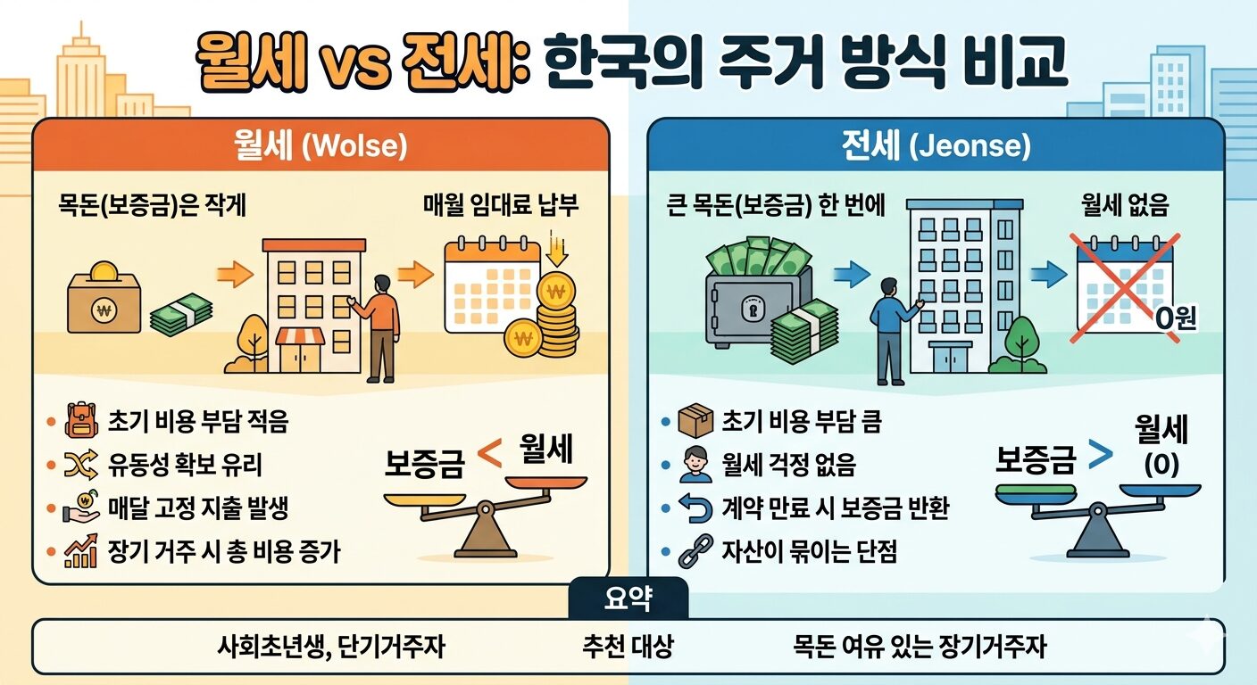 전세보다 월세가 늘어나는 이유