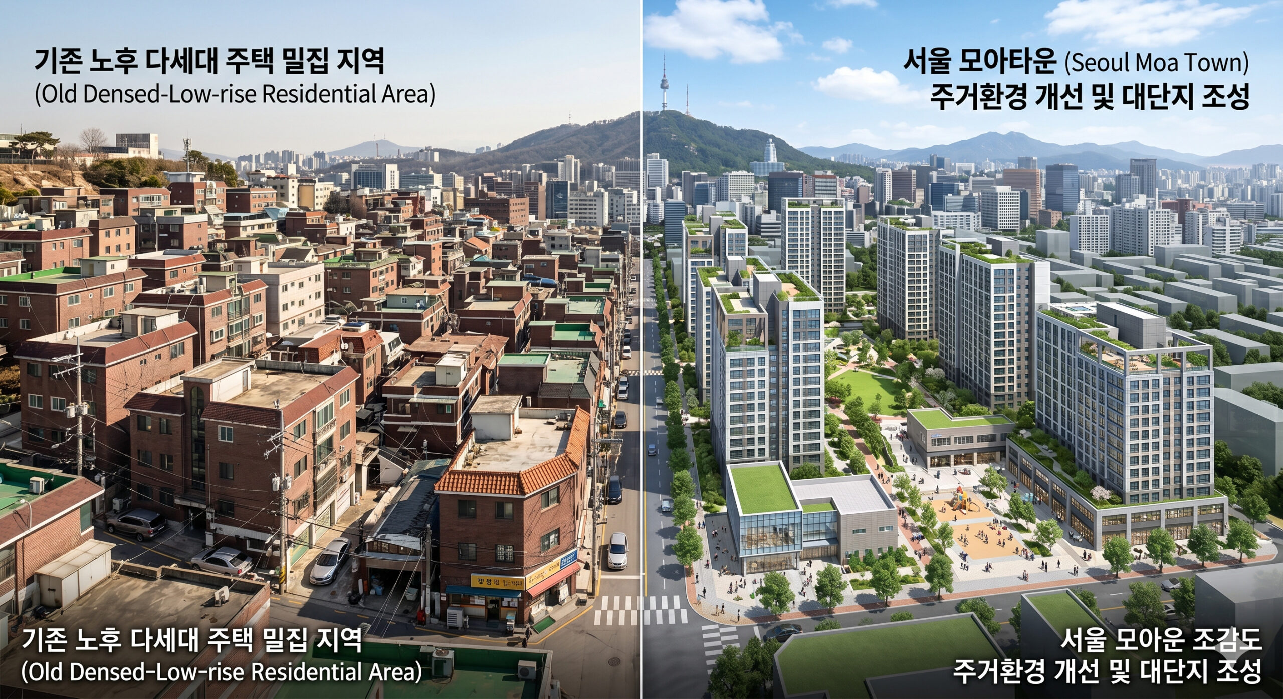 요새 핫한 ‘모아주택.모아타운이란? 빌라촌 미니 재개발 완벽정리!