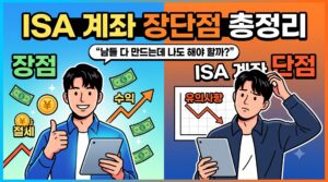 ISA계좌 총정리 최신정보 장단점 및 유지기간